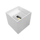 Luminario cubico con doble salida de luz ajustable independiente para crear efectos geométricos 6W luz cálida de iLumileds