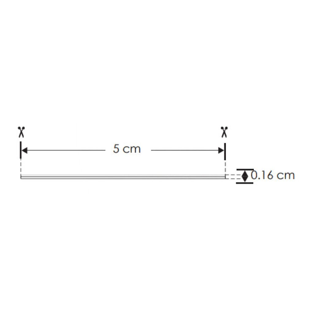 Kit 1pz Fuente de alimentación conmutada 200W (160W máx.), entrada 110-220V ca salida 24V cc, para interiores de iLumileds + 1pz Tira LED COB solo 0.5cm de ancho 11W/m 24V CRI:90 con 480 chips/m rollo 5m cálido (3000K), con auto adhesivo de iLumileds