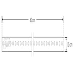 Tarjeta LED rígida 14.4W 127Vca fabricada en fibra de vidrio, opciones Neutro Cálido / Neutro / Neutro Frío para interiores de iLumileds