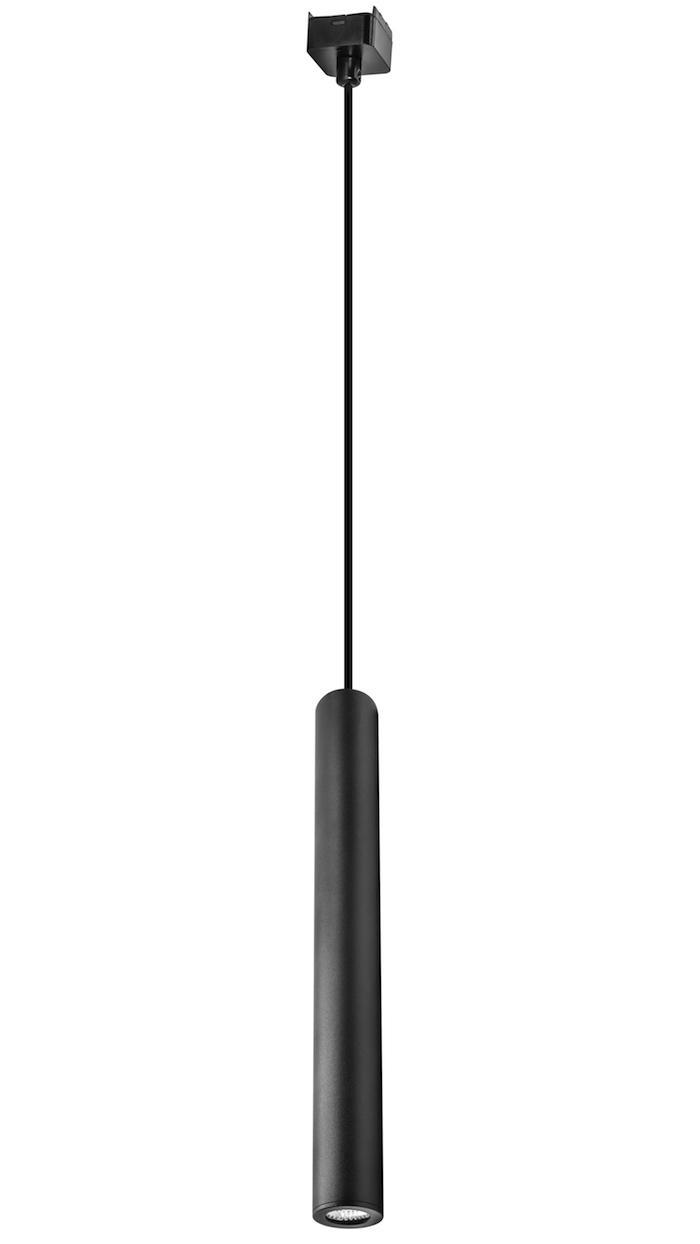 Luminario suspender cilíndrico 6W 36° luz cálida (3000K) 48V cc para mini riel magnético de iLumileds
