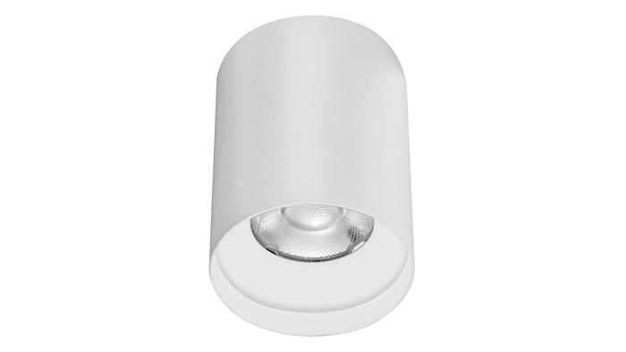 Luminario cilíndrico 8W 24° luz cálida (3000K) 48V cc para mini riel magnético de iLumileds