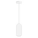 Luminario Pina Yeso suspender campana de yeso base E27 acabado blanco de iLumileds