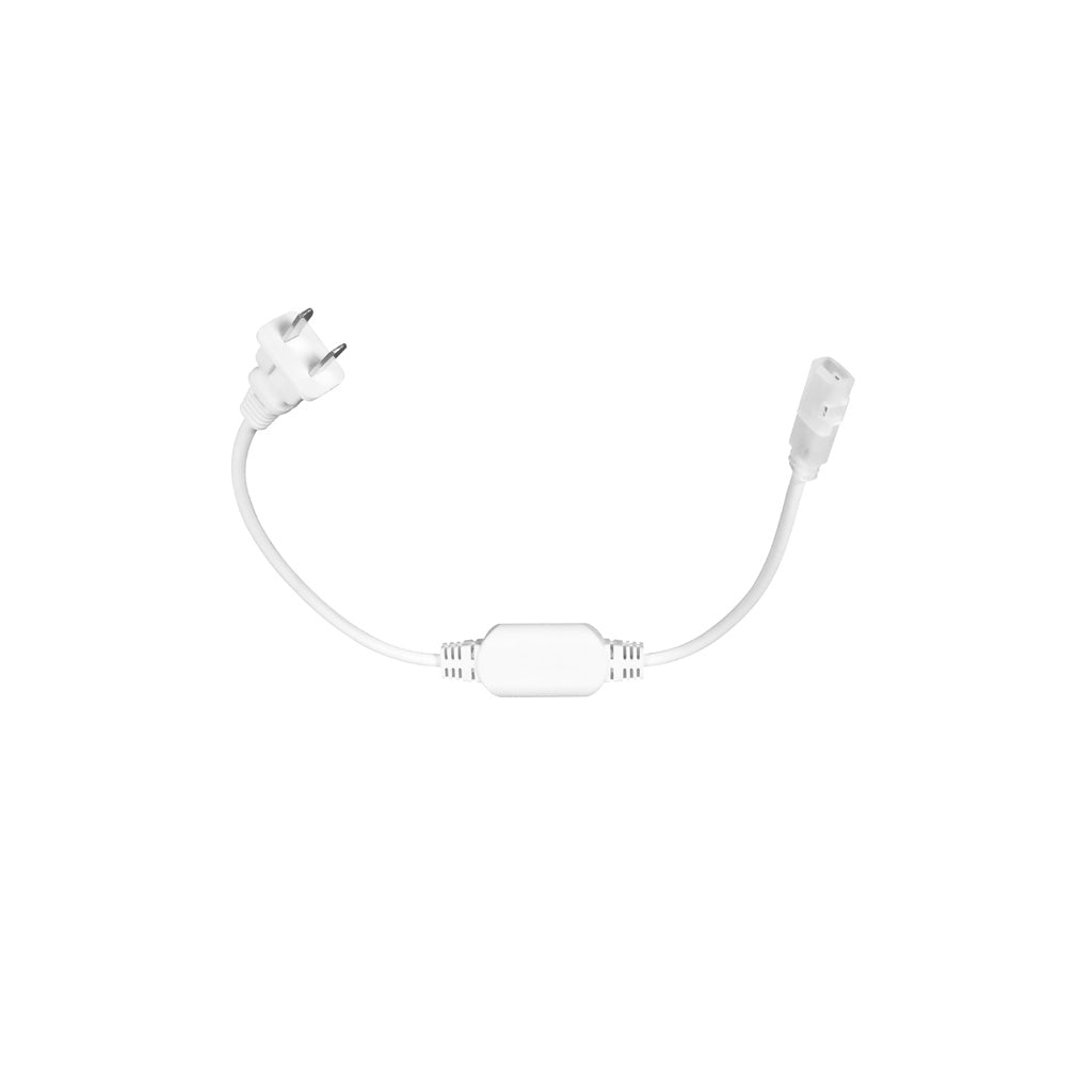 Conector de plástico para tira de LED AC de 9mm, máx. 50 m de tira, 127V ca, protección IP20 de iLumileds