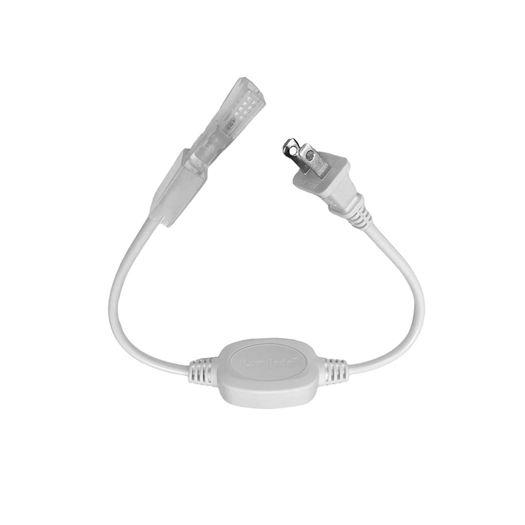 Conector de plástico para tira LED COB exterior máx 25 m de tira, 127V ca, protección IP20 de iLumileds