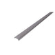 Mica difusa negra traslucida para perfil de aluminio negro DXAP01N, rectangular 2 m