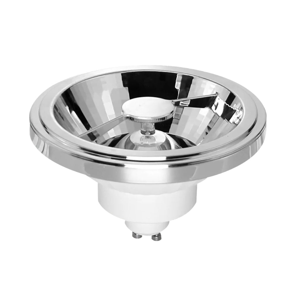 Lámpara AR111 LED 11W 10° base GU10 color de luz cálido (2700K) o neutro (4100K) atenuable 127-220V de iLumileds