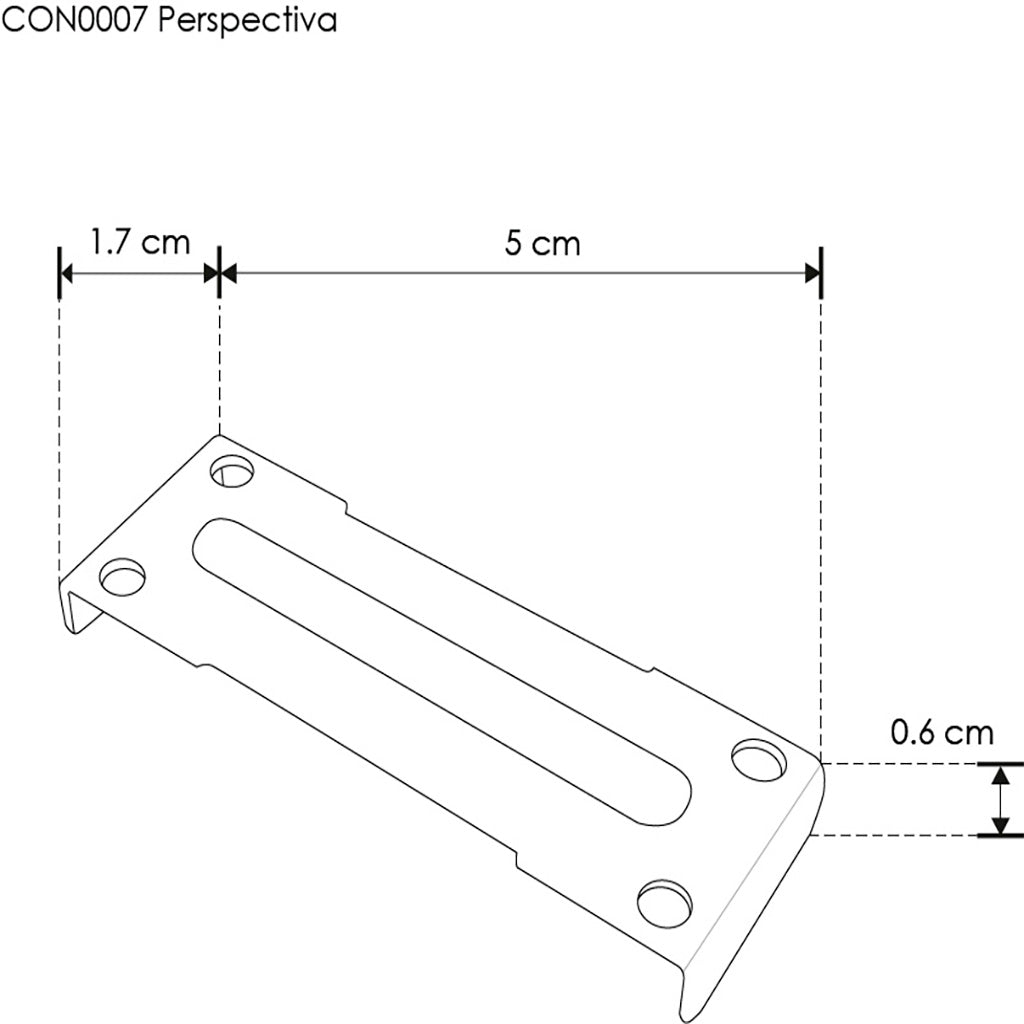 Conector para para difusor ILUPC166SDIRWE de iLumileds