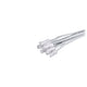 Kit de 10 conectores macho de plástico con 10 cm de cable, para tiras LED, compatibles con fuentes de poder modelos CPGAB60W y CPGAB100W de iLumileds