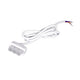 Conector macho con 150 cm de cable blanco para luminarios de la serie ILUINTG de iLumileds