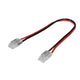 Cople rápido de plástico con 15cm de cable, para tiras de LED extraplanas de 5mm de ancho, IP20 de iLumileds