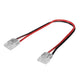 Cople rápido de plástico con 15cm de cable, para tiras de LED extraplanas de 8mm de ancho, IP20 de iLumileds