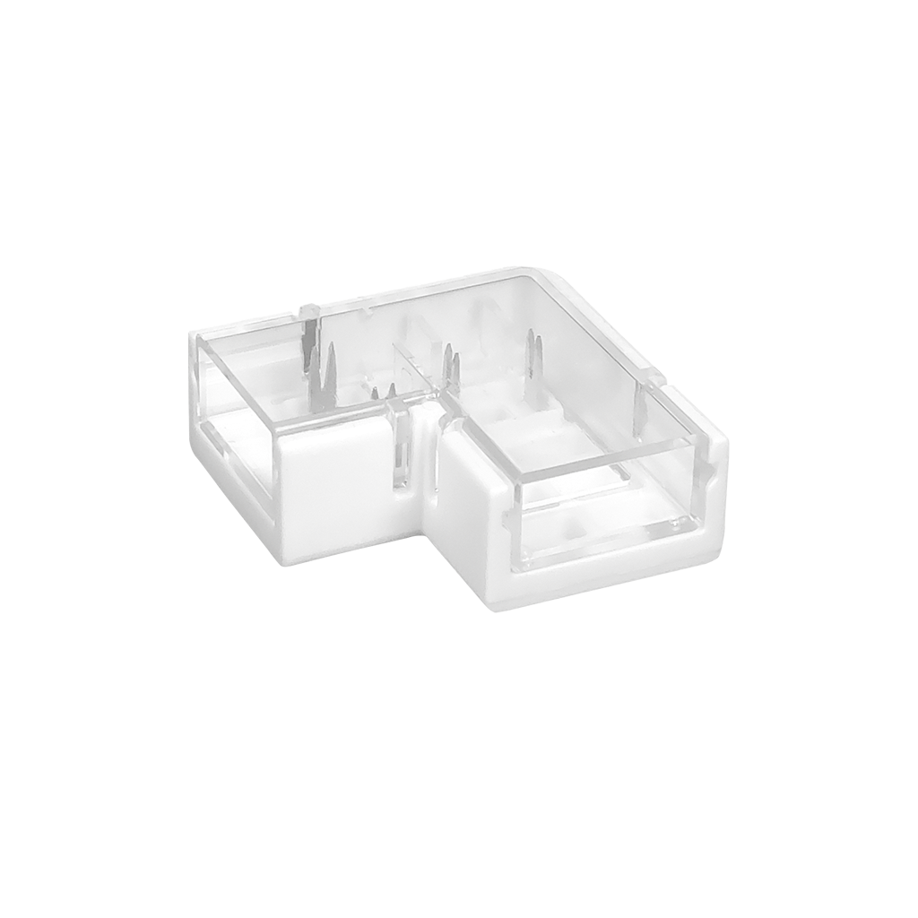 Cople rápido en forma de L, para tiras de LED COB de 9mm de ancho, IP20 de iLumileds