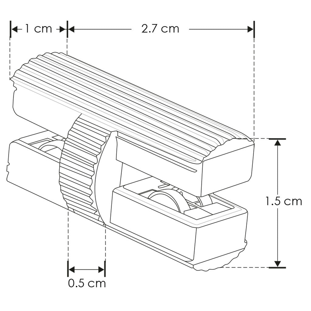 Cople recto 180° mecánico y electrificado acabado negro, para micro track magnético de iLumileds