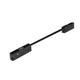 Cople macho-macho con cable de 7cm, acabado negro, para Nano Track magnético de iLumileds