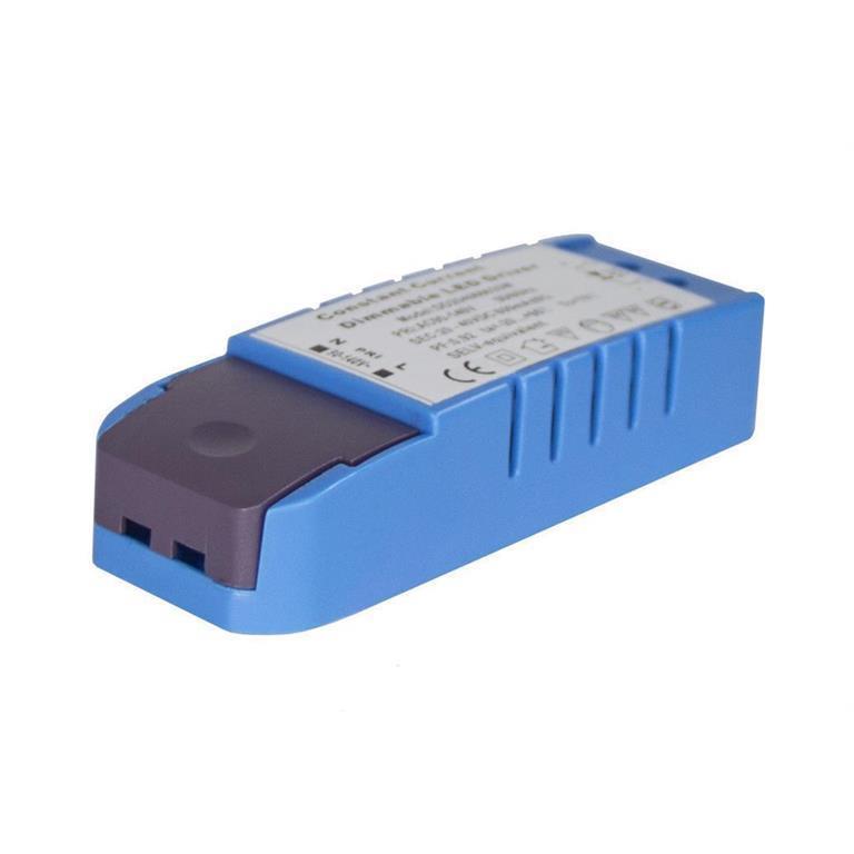 Driver para luminarios LED, atenuación TRIAC, 18W, entrada 90-140V ca salida 40-70V cc, 300mA, para interiores de iLumileds