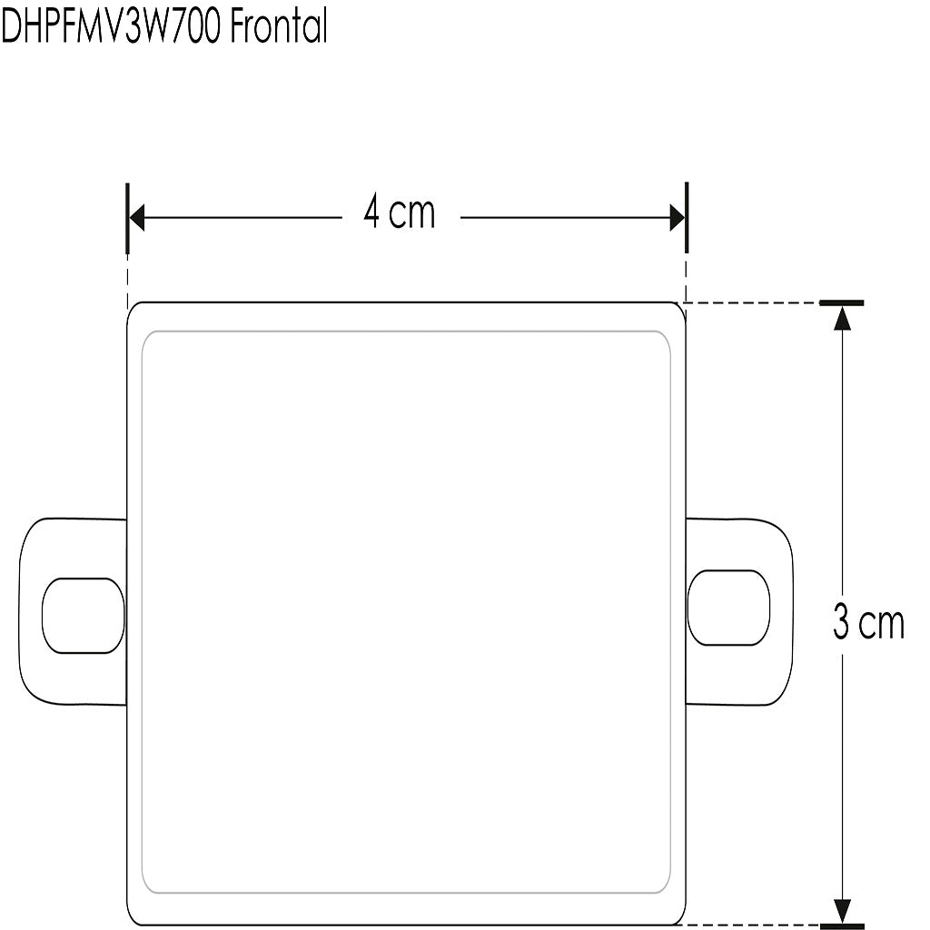 Driver corriente constante 3W 100-240Vca, 3-4.5Vcc 700mA FP>0.9 de iLumileds