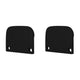 Kit de 2 tapas laterales, 1 protector de cable negro, para perfil de aluminio DXA19N de iLumileds