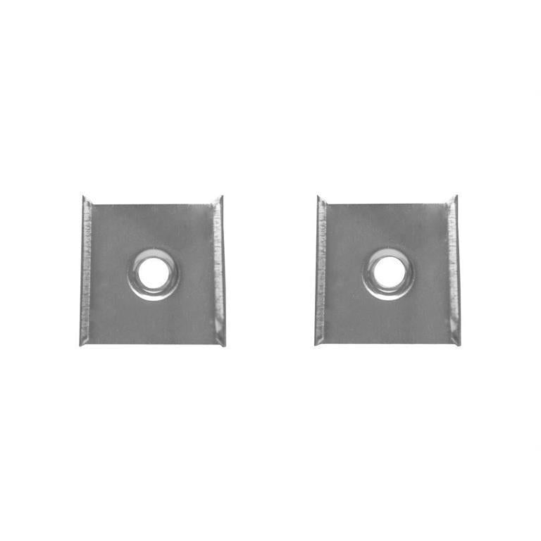 Kit de 2 grapas de sujeción para perfil de aluminio ILUDXA1812 (No se vende individual)