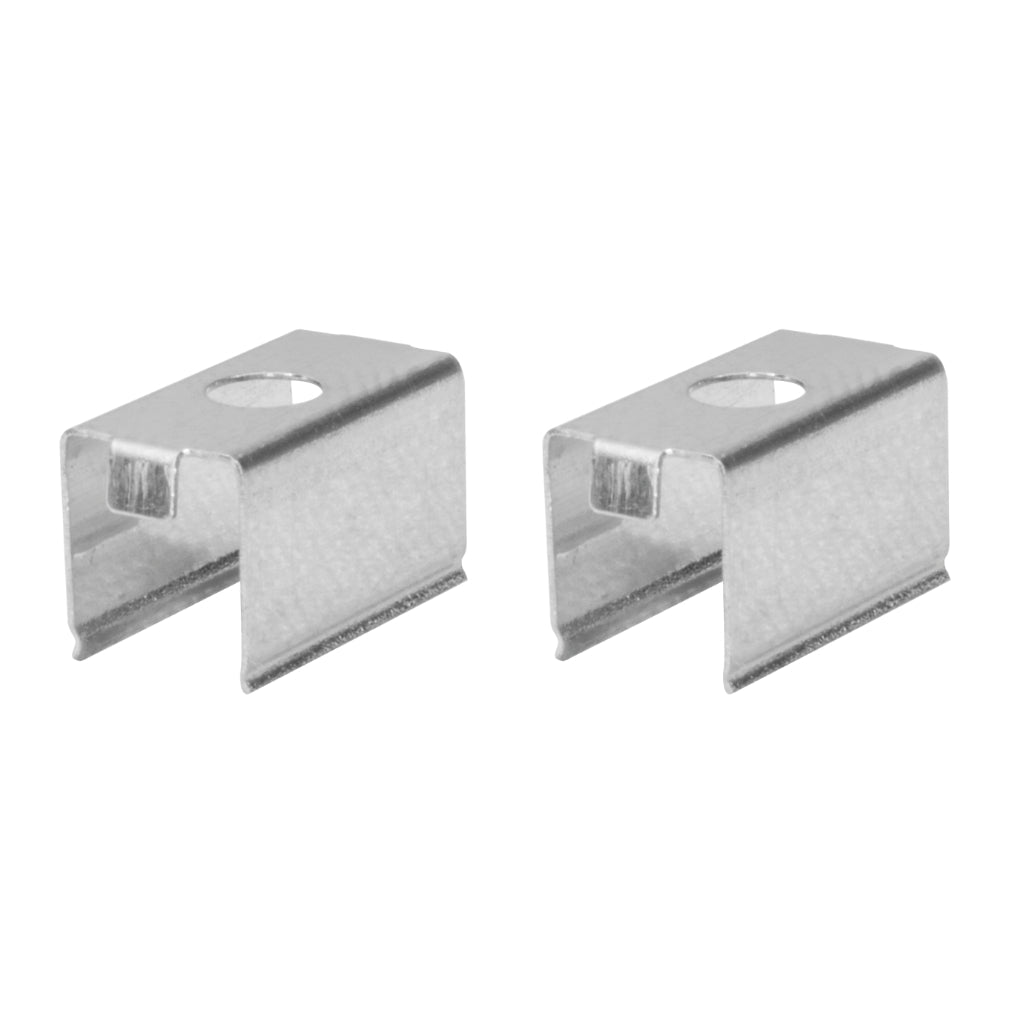 Kit de 2 grapas de sujeción para perfil de aluminio ILUPA1005 de iLumileds (No se vende individual)