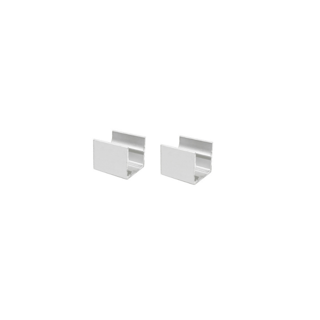 Kit de 2 grapas de sujeción para tiras LED modelos LA283548WW30X45, LA283548W30X45, LA283548WW30, LA283548W30 de metal de iLumileds