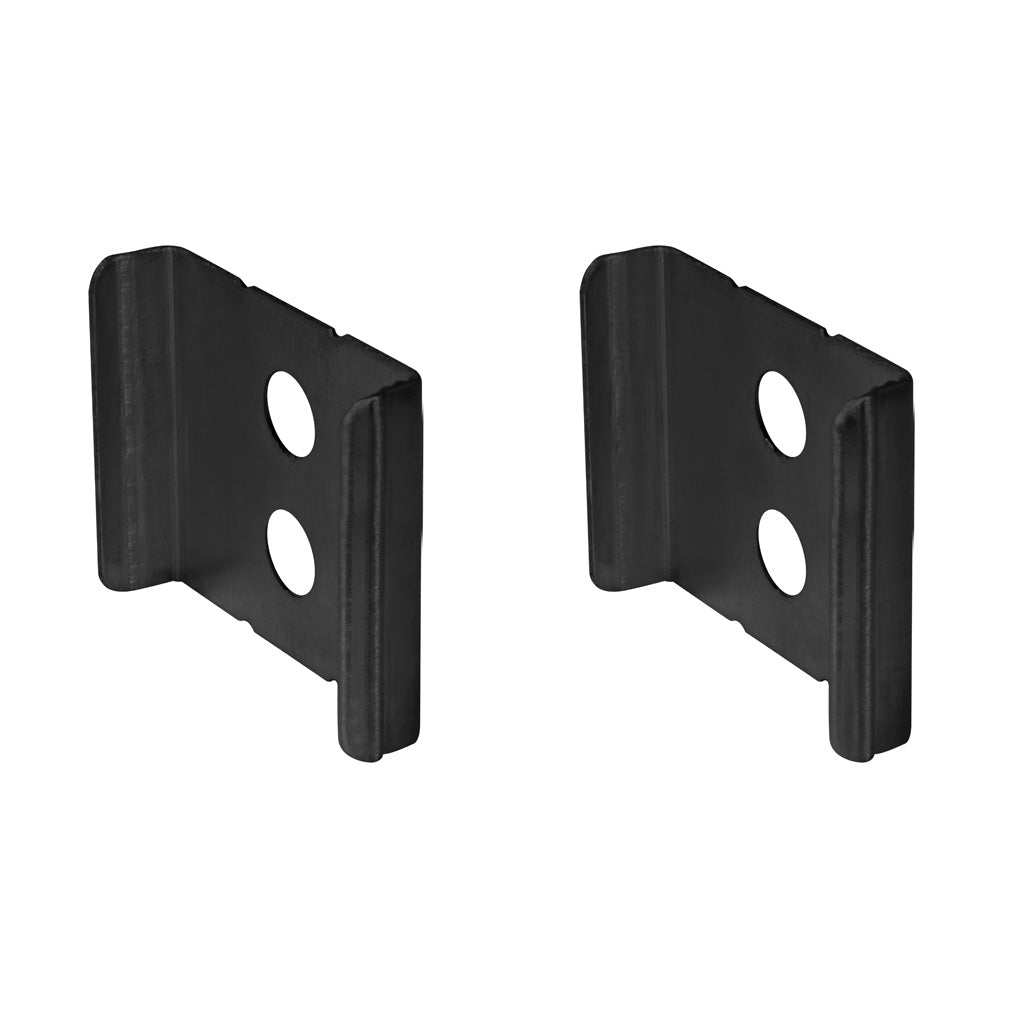 Kit de 2 grapas de sujeción acabado negro para perfil de aluminio ILUPA2403CON de iLumileds