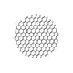 Filtro tipo rejilla (louver honey) compatible con luminarios ILUDOWNCCT12WHO e ILUDOWNCCT12WHOB, acabado negro de iLumileds