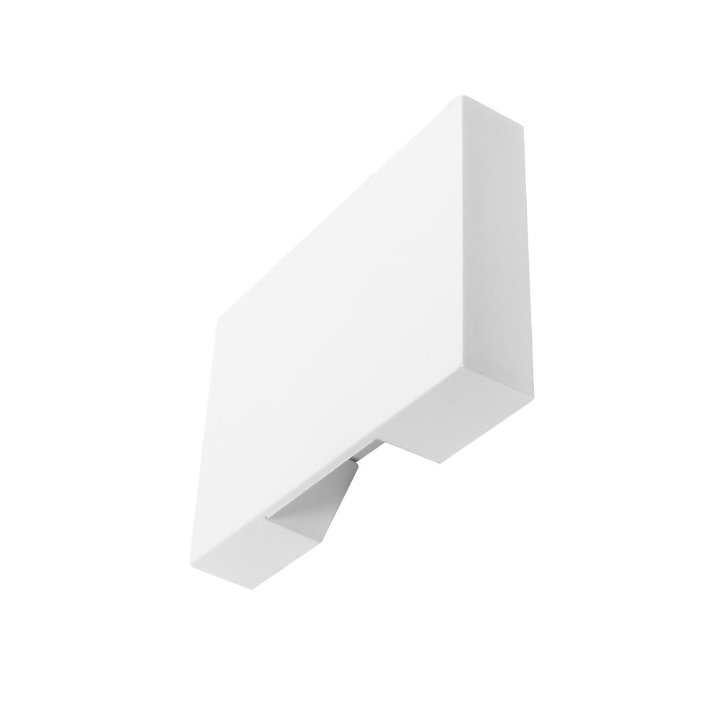 Luminario de cortesía rectangular 7x5cm para sobreponer en muro 1W luz cálida (3000K) de iLumileds
