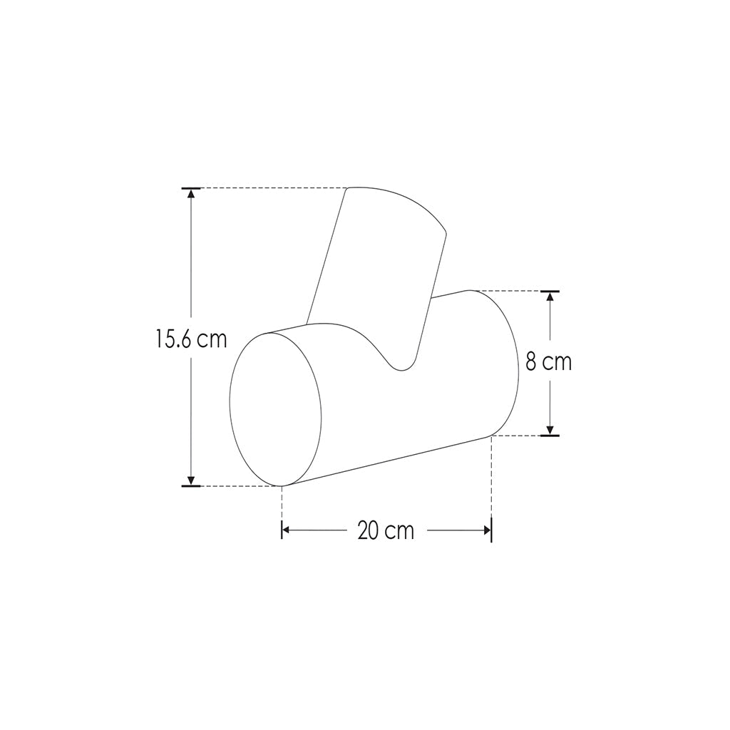 Luminario moderno para sobreponer en muro fabricado en acero para lámpara MR16 GU10 de iLumileds