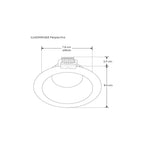 Downlight semiprofundo para MR16 incluye conector GU5.3 fabricado en policarbonato de iLumileds