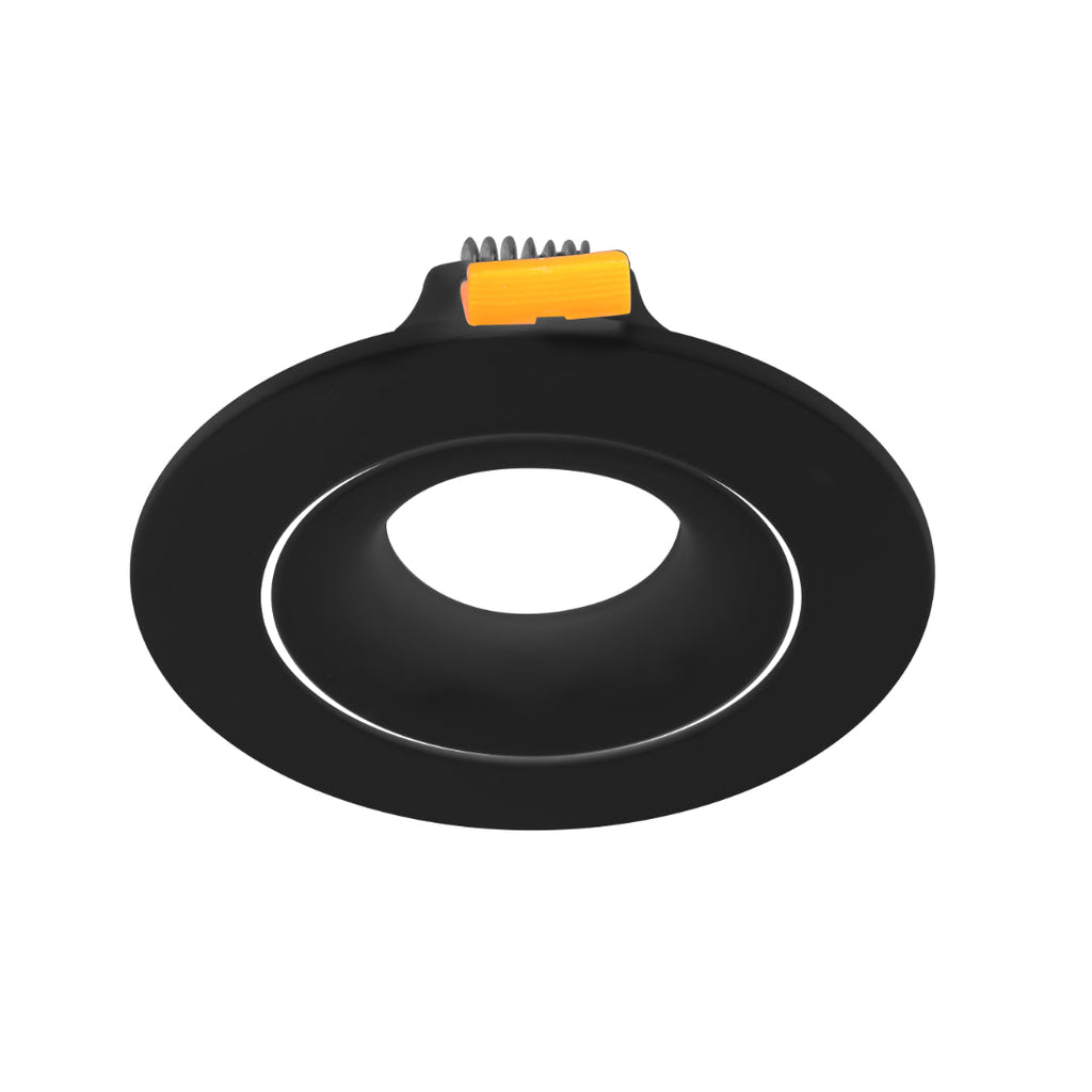 Portalámpara negro mate para MR16 dirigible de aluminio, incluye base GU5.3 de iLumileds