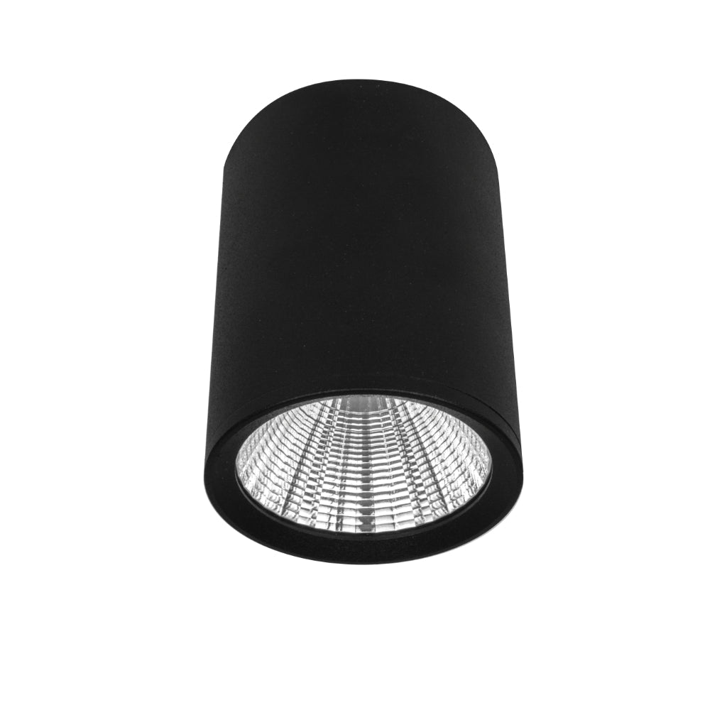 Luminario cilíndrico 10cm 7W 38° para sobreponer color de luz neutro cálido de iLumileds