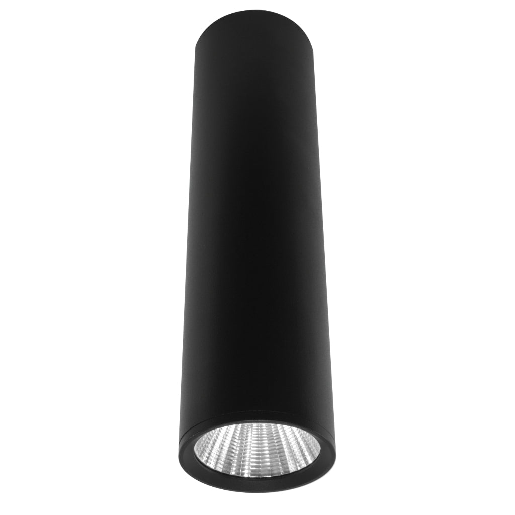 Luminario cilíndrico 30cm 10W 38° para sobreponer color de luz neutro cálido de iLumileds