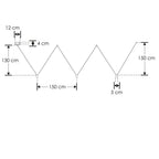 Luminario Persea Tri para suspender con 3 cuerpos esféricos 12w 38° luz cálida 100-240V de iLumileds