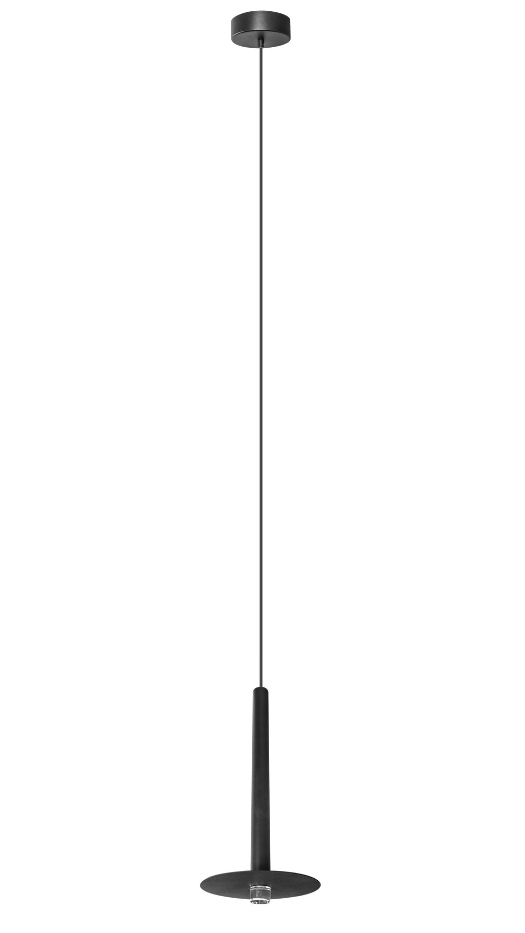 Luminario Vigué para suspender cuerpo Ø16cm y 35cm de largo 6w 86° luz cálida 100-240V de iLumileds