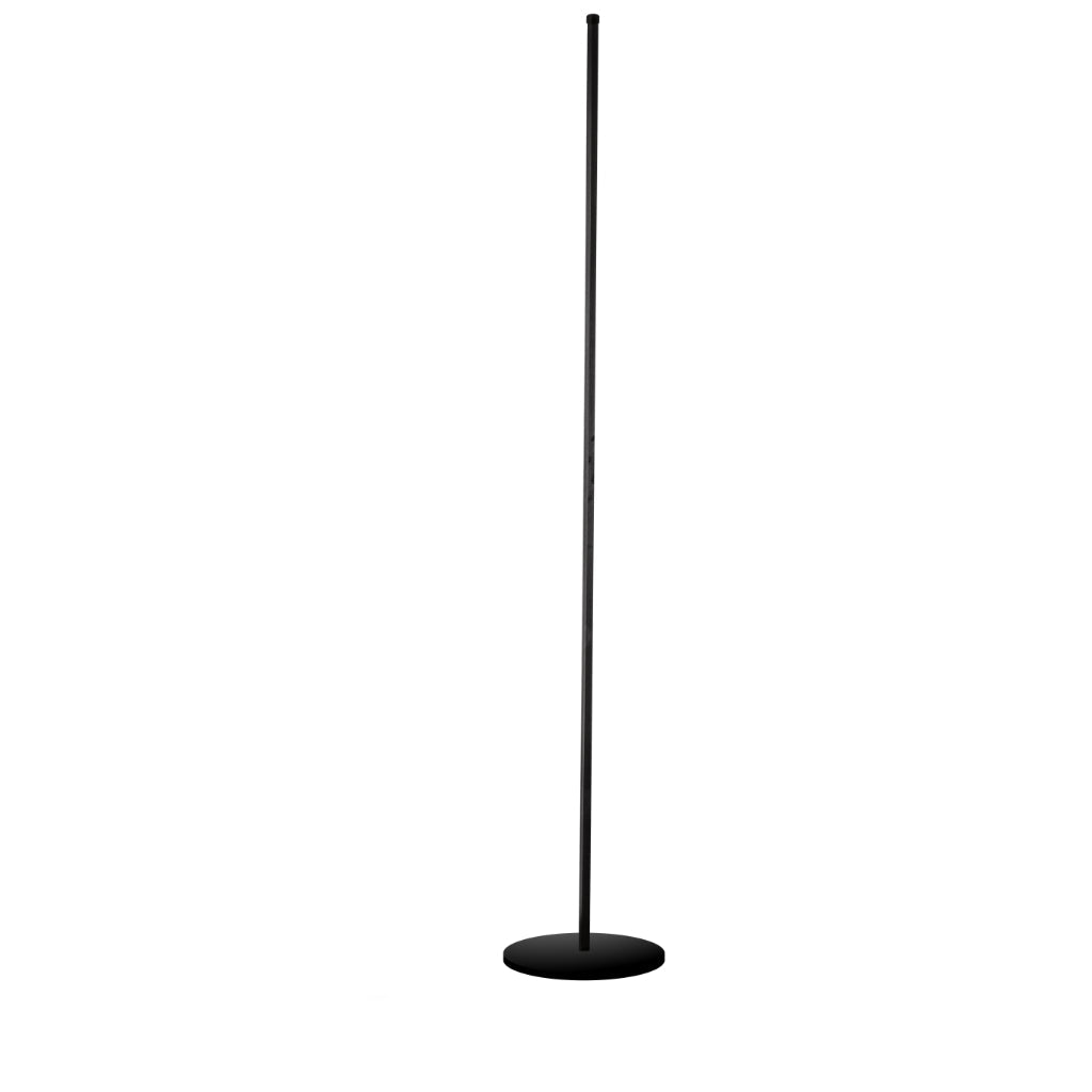 Luminario cilíndrico ultra-slim de piso (1.46m) 14W salida 1 cara color de luz neutro cálido de iLumileds