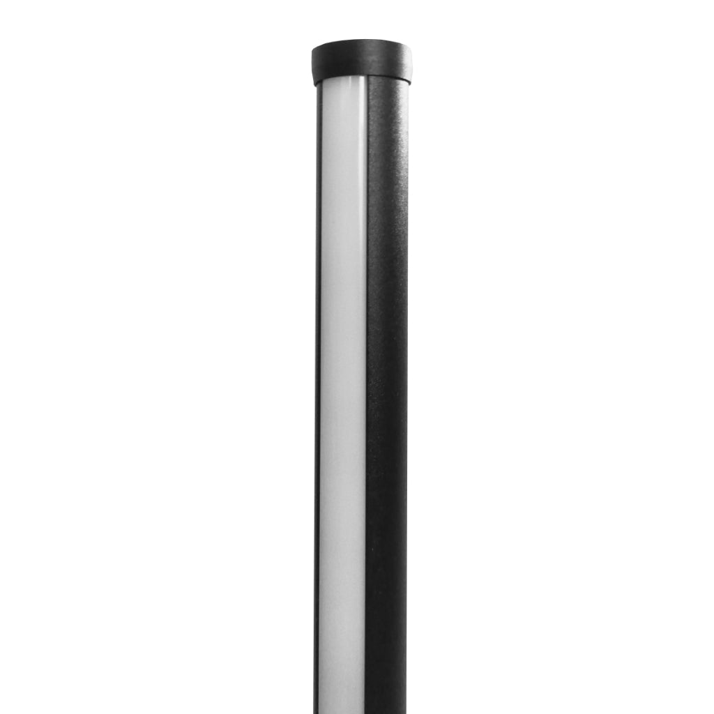Luminario cilíndrico ultra-slim de piso (1.46m) 14W salida 1 cara color de luz neutro cálido de iLumileds