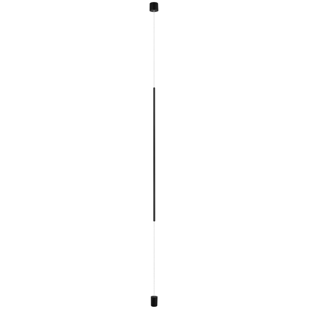 Luminario Vlenn cilindrico para suspender de piso a techo 20W salida de luz 1 cara color neutro cálido de iLumileds