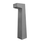 Bolardo de concreto Cairo 5W 38° luz cálida (3000K), 70cm de altura 110-130V de iLumileds
