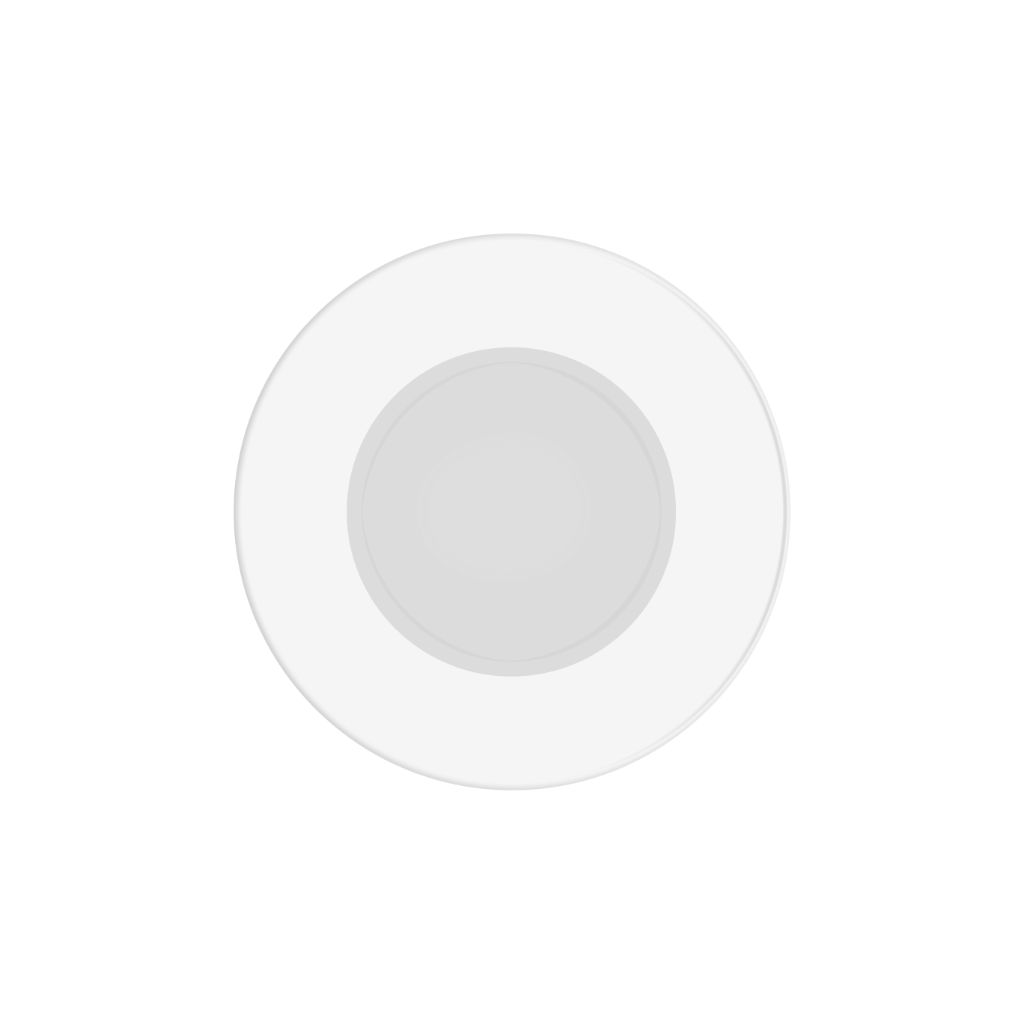 Luminario atenuable LED 4W Luz Neutra (4100K) 110-130V, para sobreponer o empotrar, incluye arillo para sobreponer de iLumileds