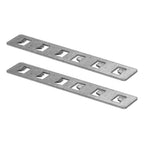 Cople lineal 180° para rieles magnéticos modelos ILUTMAG6246EMP e ILUTMAG6246ETRIM, incluye 2 barras metálicas de iLumileds