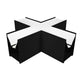 Cople en forma de cruz iluminado 12W para luminarios de la serie ILUINTB, 85 - 277 Vca de iLumileds
