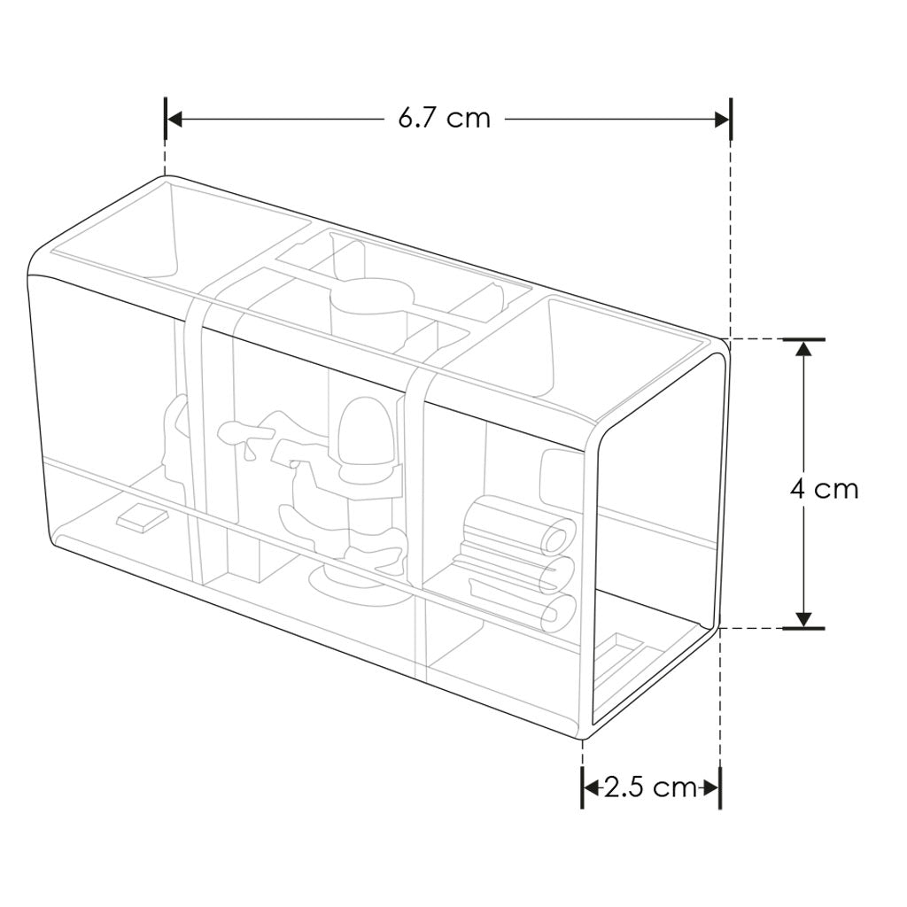 Cople en 180°, mecánico y electrificado, policarbonato transparente, para luminarios de la serie ILUINTWS, conexión horizontal de iLumileds