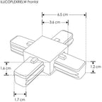 Conector en X para riel electrificado de iLumileds