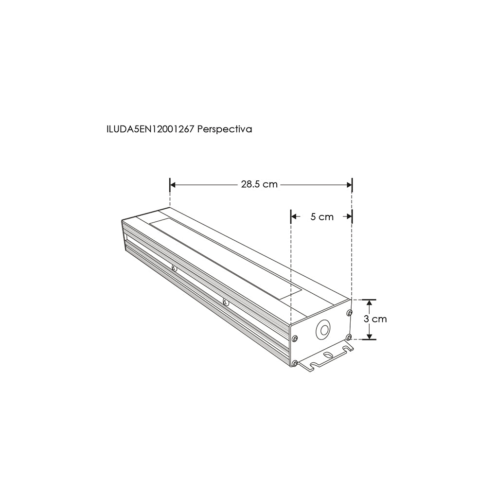 Fuente de poder atenuable 200W (160W máx.) 24V cc para exteriores IP67 compatible con 5 modos: TRIAC, 0-10V, 1-10V, PWM y potenciómetro de iLumileds