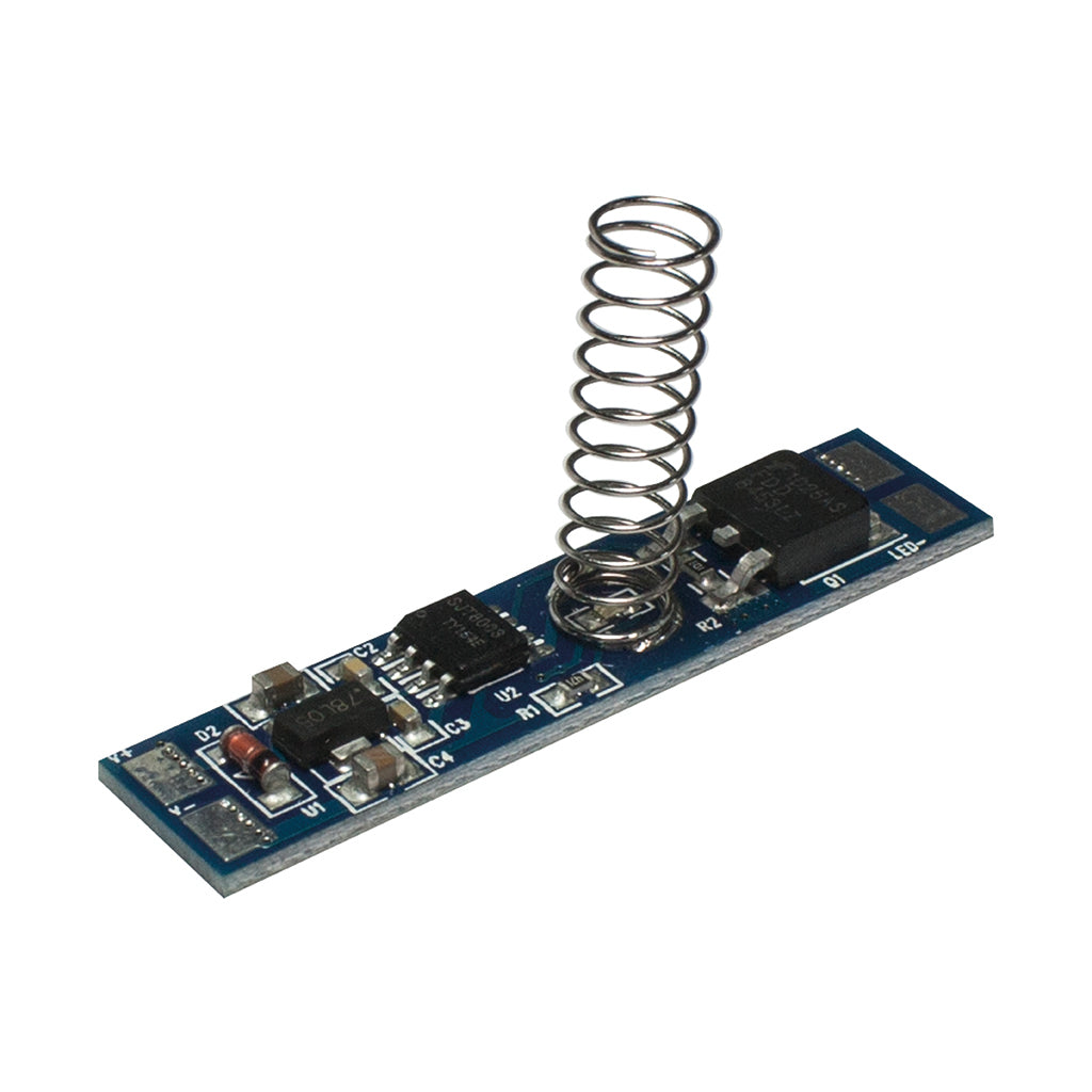 Sensor atenuador continuo para tira LED  incluye led indicador conecta hasta  72W/12Vcc- 144W/24Vcc de iLumileds
