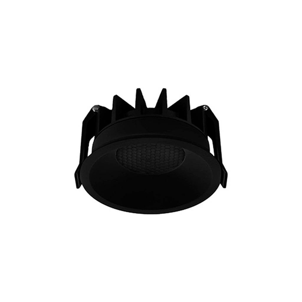 Downlight 12W 60° con louver CRI90 (Ø 8.5cm), cambio de color de luz con switch (cáido 3000K - neutro 4000K - frío 6000K) 85-277V de iLumileds