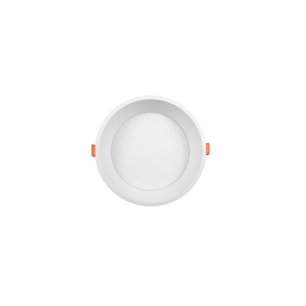 Downlight bajo deslumbramiento 24W (Ø 17.5cm) color de luz cálido (3000K) o Neutro (4100K) 85-265V, fabricado en aluminio acabado blanco de iLumileds