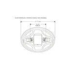 Downlight 15W para empotrar o sobreponer con cuerpo difuso con clips de sujeción ajustable (5 a 9.5cm) 100-240V opciones de luz cálido / frío de iLumileds