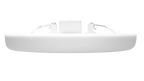 Downlight 22W para empotrar o sobreponer con cuerpo difuso con clips de sujeción ajustable (5 a 9.5cm) 100-240V opciones de luz cálido / frío de iLumileds