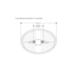 Downlight 32W para empotrar o sobreponer con cuerpo difuso con clips de sujeción ajustable (4.9 a 18.5cm) 100-240V opciones de luz cálido / frío de iLumileds